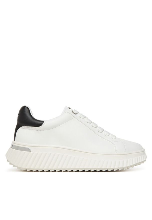 DKNY Sneakersy K3522858 Biały. Kolor: biały. Materiał: skóra