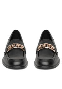 DeeZee Loafersy 13293-8 Czarny. Kolor: czarny. Materiał: skóra #6