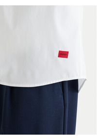 Hugo - HUGO Koszula Ellino 50560584 Biały Relaxed Fit. Kolor: biały. Materiał: bawełna #2