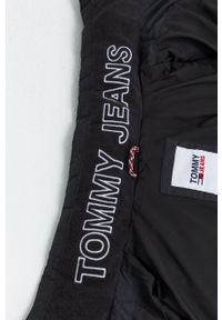 Tommy Jeans kurtka puchowa męska kolor czarny zimowa. Okazja: na co dzień. Kolor: czarny. Materiał: puch. Sezon: zima. Styl: casual #8