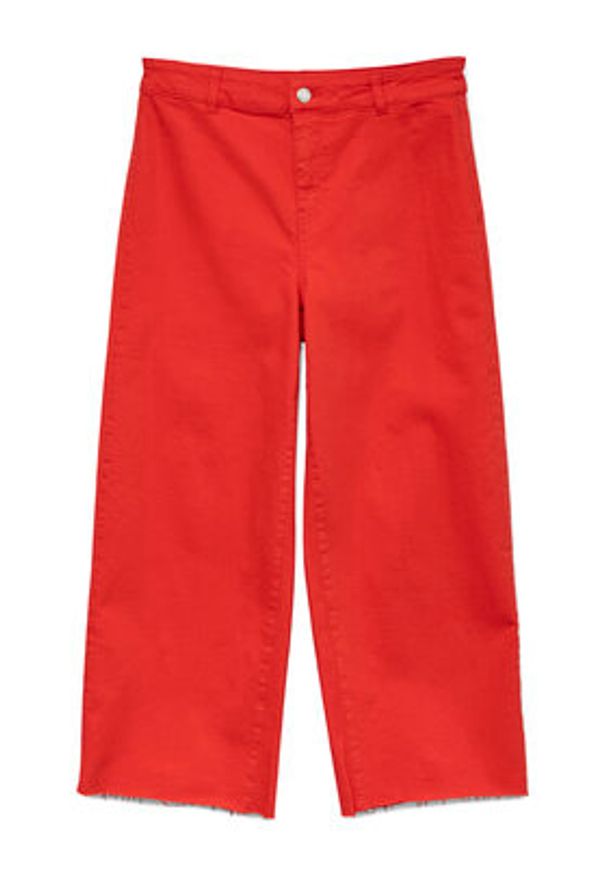 Vero Moda Kuloty Wild Kayla 10307837 Czerwony Wide Leg. Kolor: czerwony. Materiał: bawełna