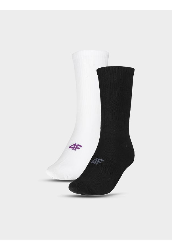 4f - 4F Skarpety casual za kostkę (2-pack) 4F x Robert Lewandowski - multikolor 39-42. Kolor: wielokolorowy. Materiał: bawełna, włókno, materiał, poliamid