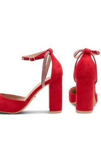 DeeZee Czółenka LISA KL-HT4587-21 Czerwony. Kolor: czerwony. Materiał: materiał #3
