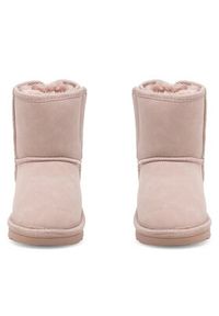 Nelli Blu Śniegowce CM230110-5 Różowy. Kolor: różowy. Materiał: materiał #7
