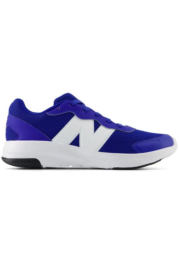 Buty dziecięce New Balance GK578RB - niebieskie. Kolor: niebieski. Materiał: guma, syntetyk, materiał. Szerokość cholewki: normalna. Sport: bieganie