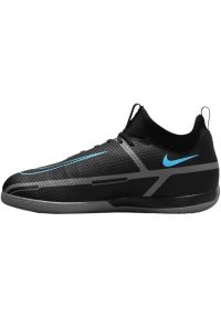 Buty piłkarskie Nike Phantom GT2 Academy Df Ic Jr DC0815 004 czarne czarne. Zapięcie: sznurówki. Kolor: czarny. Materiał: guma, syntetyk. Szerokość cholewki: normalna. Sport: piłka nożna #4