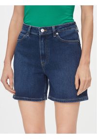 TOMMY HILFIGER - Tommy Hilfiger Szorty jeansowe Dnm Straight Short Rw Kai WW0WW41320 Niebieski Slim Fit. Kolor: niebieski. Materiał: bawełna, syntetyk #1