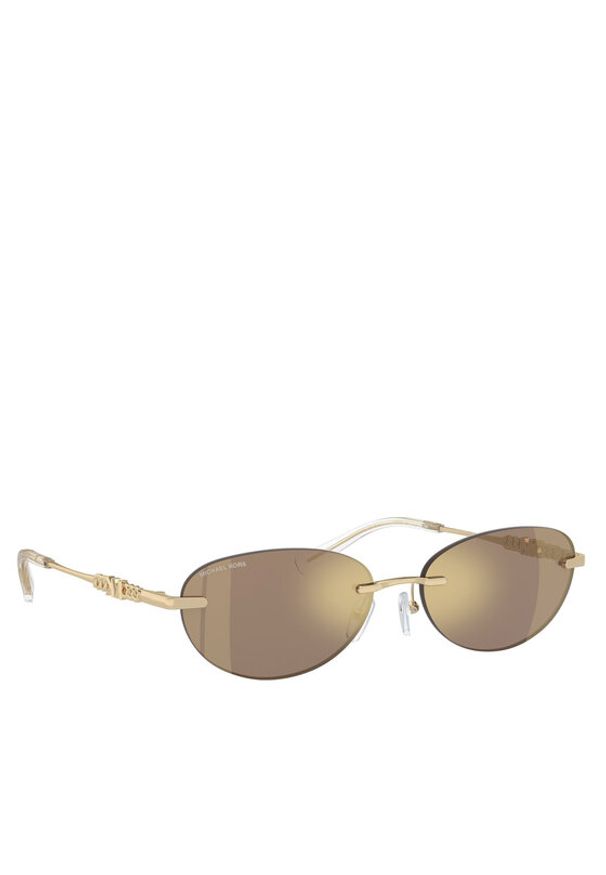 Michael Kors Okulary przeciwsłoneczne Manchester 0MK1151 10145A Brązowy. Kolor: brązowy