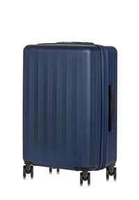 Ochnik - Komplet walizek na kółkach 19''/24''/28''. Kolor: niebieski. Materiał: materiał, poliester, guma #7