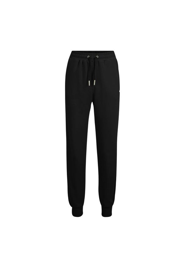 Fila - Spodnie Do Joggingu Damskie Buetzow. Kolor: czarny. Sport: bieganie