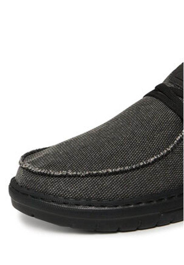 Quiksilver Półbuty WADE-02 Czarny. Kolor: czarny. Materiał: materiał