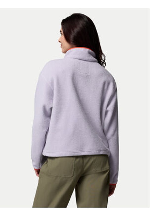 columbia - Columbia Polar Helvetia™ II 2092231 Fioletowy Regular Fit. Kolor: fioletowy. Materiał: syntetyk