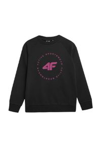 4f - Bluza Dziecięca 4F. Kolor: czarny #1