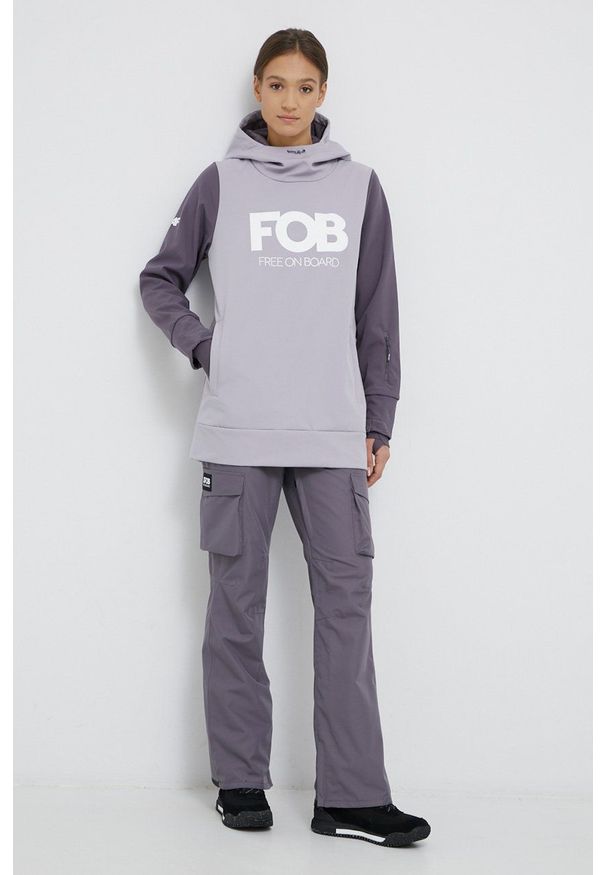 4f - 4F - Kurtka. Okazja: na co dzień. Typ kołnierza: kaptur. Kolor: szary. Materiał: softshell, materiał. Styl: casual