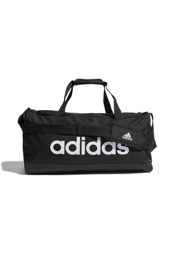 Adidas - adidas Essentials Logo Duffel Bag Medium > GN2038. Materiał: tkanina, poliester. Wzór: ze splotem