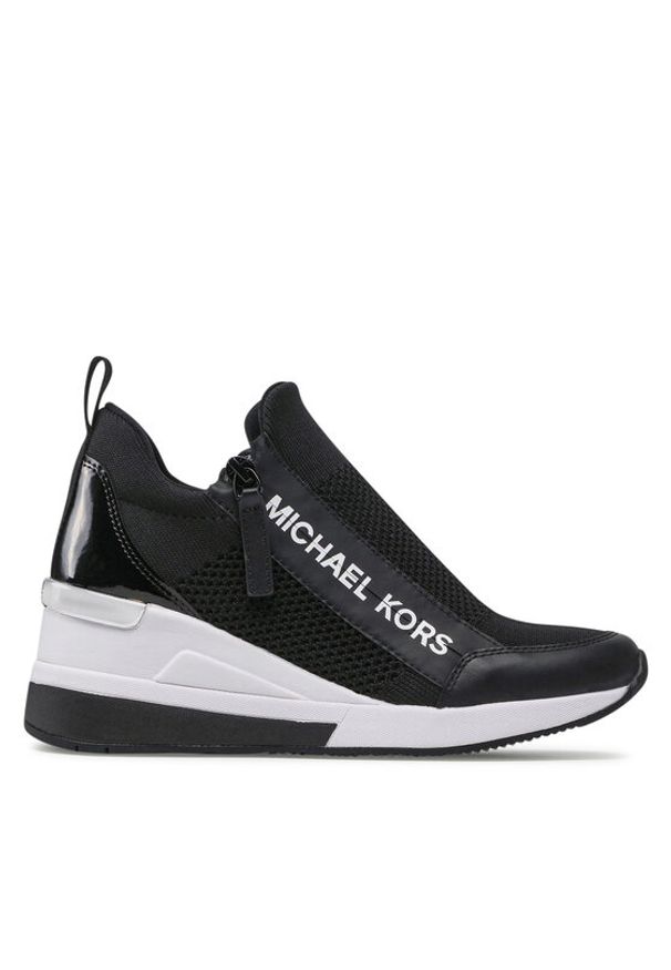 MICHAEL Michael Kors Sneakersy Willis Wedge Trainer 43S2WIFS1D Czarny. Kolor: czarny. Materiał: materiał