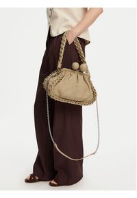 Weekend Max Mara Torebka Lecitopv 2515511194650 Beżowy. Kolor: beżowy. Materiał: skórzane