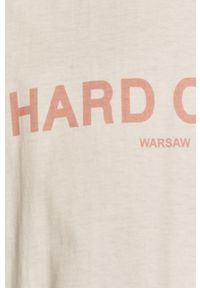 Dash My Buttons - T-shirt Hard Candy. Okazja: na co dzień. Kolor: biały. Materiał: bawełna, dzianina. Wzór: nadruk. Styl: casual #2
