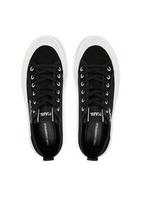 Karl Lagerfeld - KARL LAGERFELD Trampki Kampus Max V KL60516 Czarny. Kolor: czarny. Materiał: materiał #4