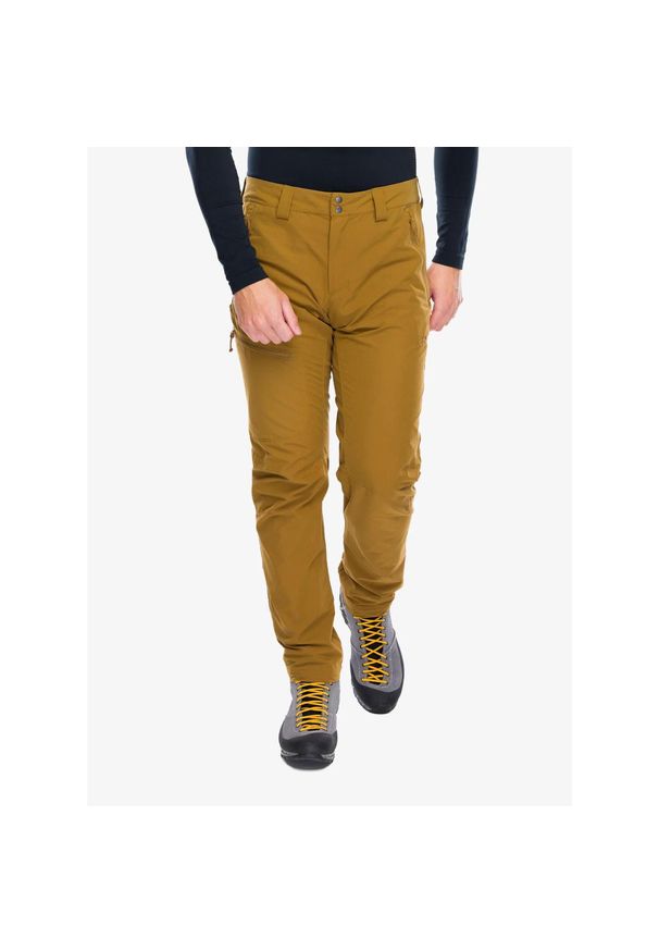Spodnie turystyczne męskie Rab Incline Light Pants. Kolor: żółty