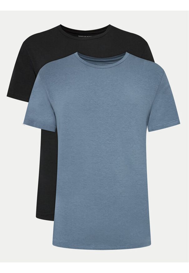 TOMMY HILFIGER - Tommy Hilfiger Komplet 2 t-shirtów UM0UM02762 Kolorowy Regular Fit. Materiał: bawełna. Wzór: kolorowy