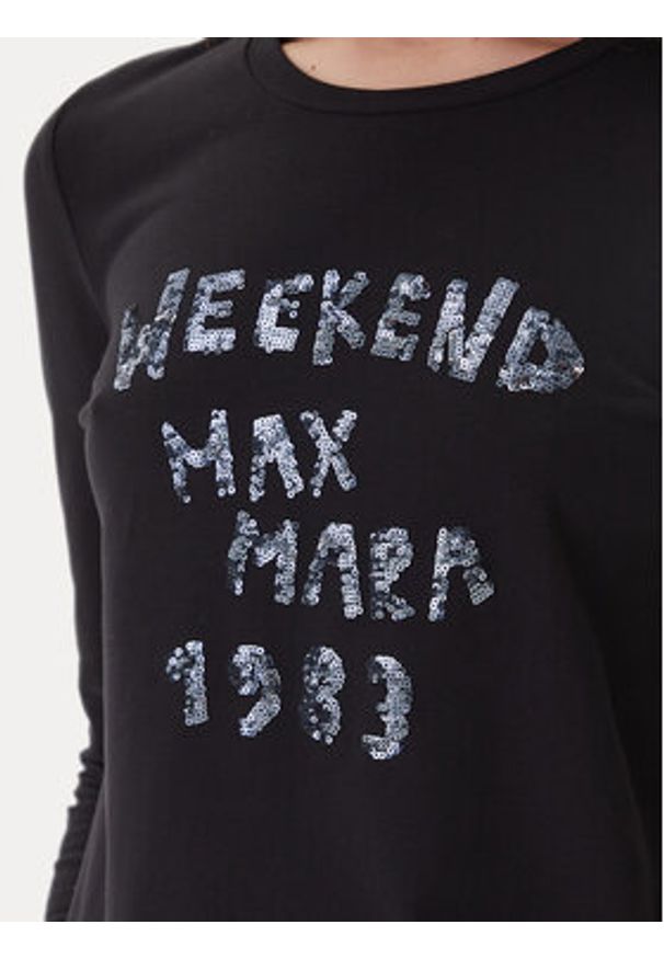 Weekend Max Mara Bluzka Renoir 2525946032 Czarny Regular Fit. Kolor: czarny. Materiał: bawełna