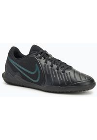 Buty halowe męskie Nike Tiempo Legend 10 Club IC. Kolor: czarny, zielony, wielokolorowy. Sport: piłka nożna