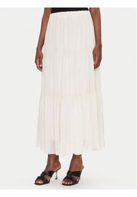 Dixie Spódnica maxi G207W007A Beżowy Regular Fit. Kolor: beżowy. Materiał: wiskoza, jedwab