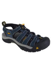 keen - Buty do chodzenia męskie Keen Newport H2. Kolor: niebieski. Materiał: materiał, syntetyk, tkanina. Sport: turystyka piesza