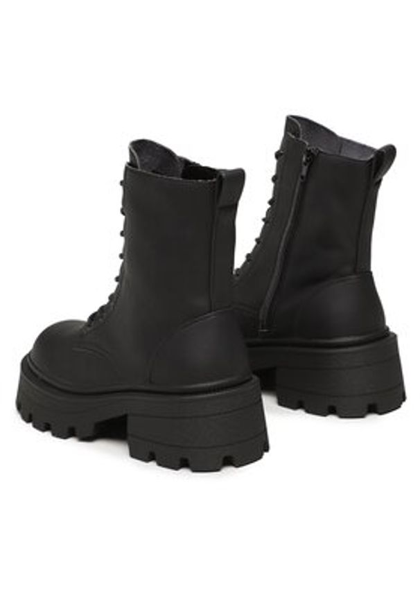 only - ONLY Trapery 15304974 Czarny. Kolor: czarny. Materiał: skóra