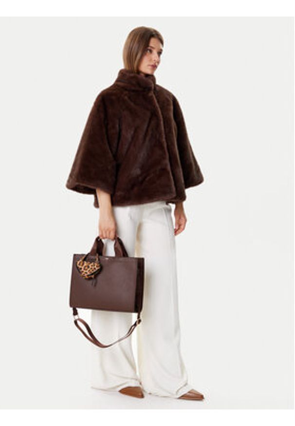 Aldo Torebka Mtl72bag 14141525 Brązowy. Kolor: brązowy. Materiał: skórzane