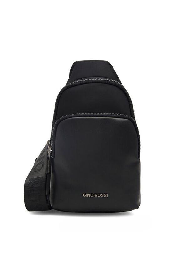Gino Rossi Torebka C-GIN-E-029-05 Czarny. Kolor: czarny. Materiał: materiał