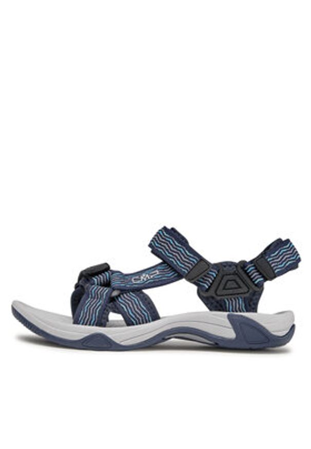 CMP Sandały Hamal Wmn Hiking Sandal 38Q9956 Granatowy. Kolor: niebieski. Materiał: materiał