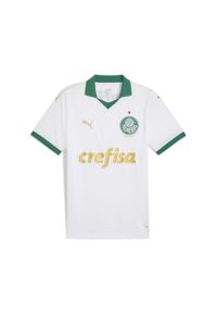 Puma - Męska koszulka wyjazdowa Palmeiras Fans 2024 PUMA White. Kolor: biały