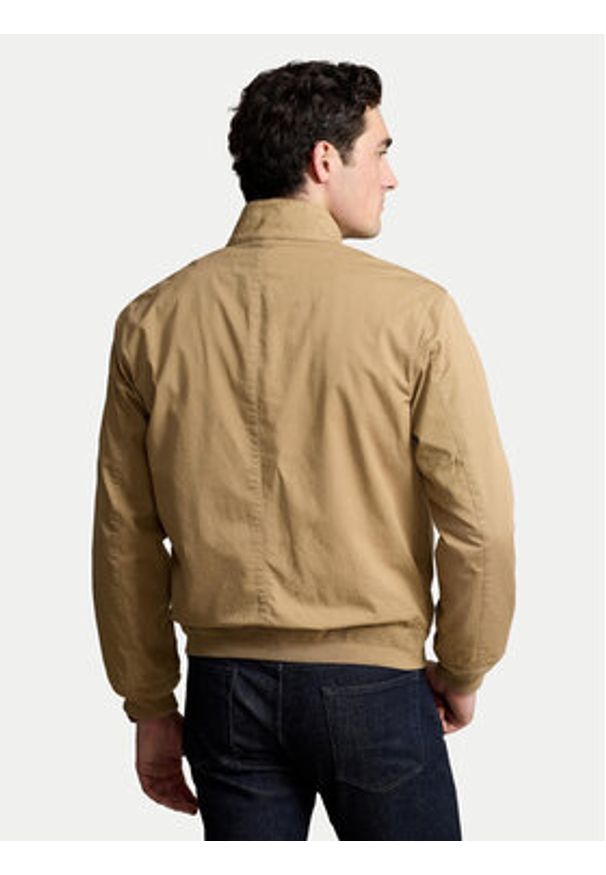 Polo Ralph Lauren Kurtka bomber 710923261001 Beżowy Regular Fit. Typ kołnierza: polo. Kolor: beżowy. Materiał: bawełna