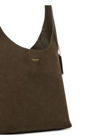 Coach Torebka Brooklyn CW637 Khaki. Kolor: brązowy. Materiał: skórzane, zamszowe #5