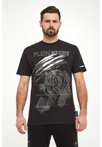 Plein Sport - T-shirt męski PLEIN SPORT. Styl: sportowy
