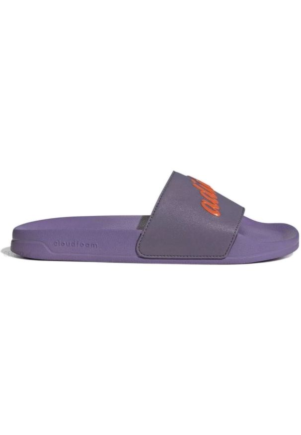 Adidas - Klapki adidas Adilette Shower IG2911 fioletowe. Kolor: fioletowy. Materiał: materiał, syntetyk. Styl: klasyczny
