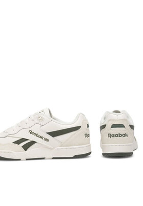 Reebok Sneakersy BB 4000 II 100033846 Biały. Kolor: biały. Materiał: skóra