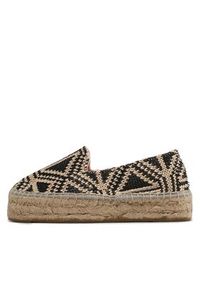 Manebi Espadryle Raffia Pattern Double Sole Espadriles G 5.2 D0 Beżowy. Kolor: beżowy