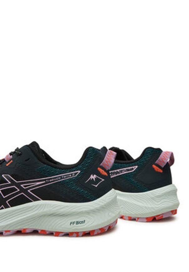 Asics Buty do biegania Trabuco Terra 2 1012B427 Zielony. Kolor: zielony. Materiał: materiał, mesh