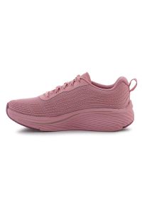 skechers - Buty Skechers Max Cushioning Elite W 129600-ROS różowe. Okazja: na spacer, na co dzień. Kolor: różowy. Materiał: tkanina. Sport: turystyka piesza, bieganie #3