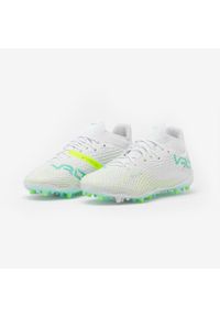 KIPSTA - Buty piłkarskie damskie Kipsta Viralto III-W MG/AG Feelings. Kolor: biały. Materiał: dzianina, zamsz, mesh, syntetyk. Szerokość cholewki: normalna. Sport: piłka nożna