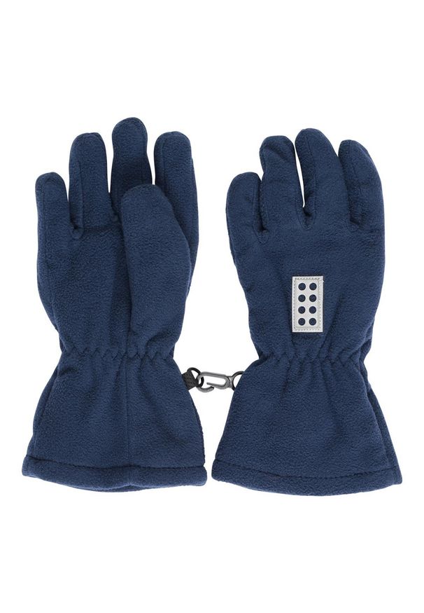 LEGO - Lego Wear Azun 722 - Fleece Glove. Kolor: niebieski. Sezon: zima. Sport: narciarstwo