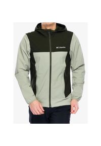 columbia - Kurtka softshell męska Columbia Heather Canyon II Hooded Jacket. Kolor: zielony. Materiał: softshell