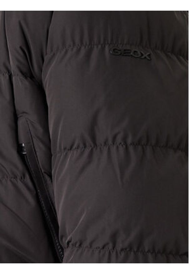 Geox Kurtka zimowa Pieve M5628N T3270 F9000 Czarny Regular Fit. Kolor: czarny. Materiał: syntetyk. Sezon: zima