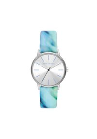 Armani Exchange Zegarek Lola AX5597 Niebieski. Kolor: niebieski. Materiał: skóra #1