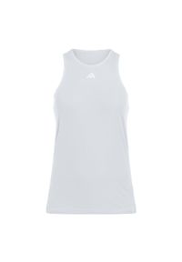 Adidas - Koszulka Club Tennis Climacool Tank. Kolor: biały. Długość rękawa: bez rękawów. Technologia: ClimaCool (Adidas). Sport: tenis