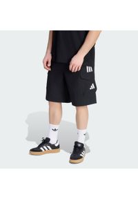 Adidas - Szorty Mercedes - Amg Petronas Formula 1 Team Mechanics. Kolor: szary, wielokolorowy, czarny. Sport: fitness #1
