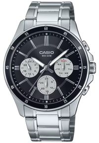 Zegarek Casio Zegarek Męski Casio MTP-1374D-1A3 Srebrzysty ( 47 mm) #1